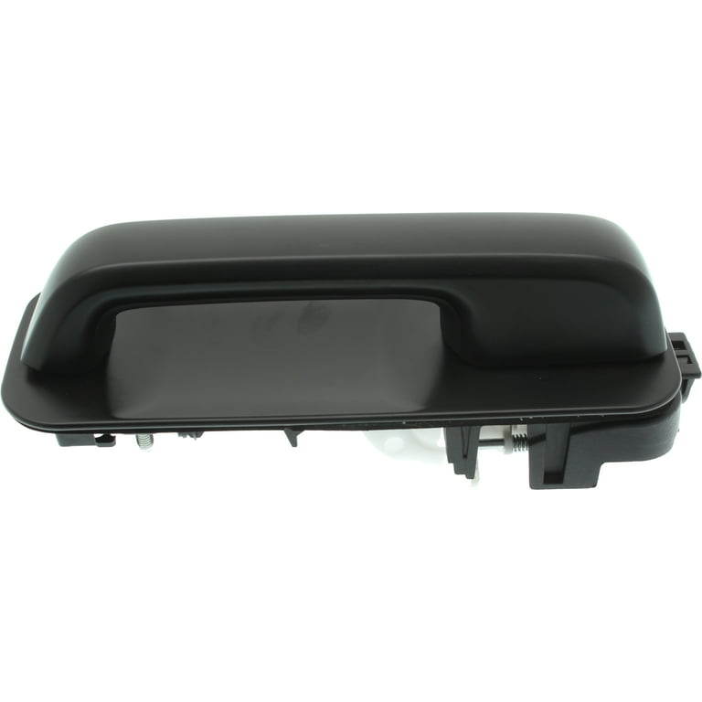 Exterior Door Handle Compatible with 2015-2022 Ford F-150 Front, Passenger Side Smooth Black