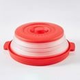 thumbnail image 4 of Vented Collapsible Microwave Cover Splatter Cover Kitchen Tool for Food Meal, 4 of 21