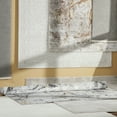 thumbnail image 5 of TOWN & COUNTRY LUXE Tretta Modern Geo Area Rug with Plush High-Low Texture, Ivory, 9'2"x12'5", 5 of 10