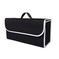 thumbnail image 1 of Large Car Storage Bag, 50x17x23cm Waterproof Organizer for Trunk, Gray/Black Auto Accessory, 1 of 7
