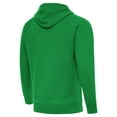 thumbnail image 3 of Men's Antigua  Kelly Green Detroit Lions St. Patrick's Day Victory Pullover Hoodie, 3 of 4