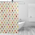 thumbnail image 2 of Rateoe Heart Polka Dot Shower Curtain - Fancy Bathroom Shower Curtain Sets - Waterproof Shower Curtain with Hooks with 12 Plastic Hooks 72x72 Inches, 2 of 5