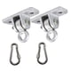 thumbnail image 1 of 2 pares de perchas de columpio de resistencia, protección de seguridad, 1 / 2205 de capacidad, juego de herramientas de trapecio para Sunnimix Columpio de gancho, 1 of 4