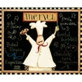 thumbnail image 3 of DiPaolo, Dan 14x12 Black Modern Framed Museum Art Print Titled - Menu, 3 of 5