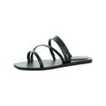 thumbnail image 2 of Marc Fisher Womens Bonina Faux Leather Strappy Flats, 2 of 4