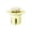 A002- Clear (Cream Green Lace), variant on Anti-Clogging Drain Strainer Flower Edge Cream Yellow Drain Catcher Filter Basket for Kitchen Bathroom Bathtub Sink Floor Drain, Single Pack