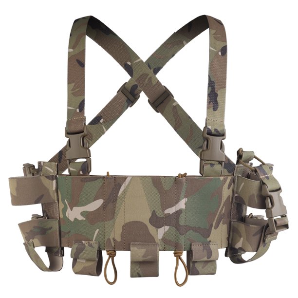 Vest Molle Baja Visibilidad Rig WG para Cosplay (camuflaje)