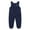 Navy Blue, variant on Chenyin Newborn Baby Boys Girls Suspender Cotton Pants Toddler down Cotton Overalls Fall Winter Thickened Bib Pants Trousers for Boys Girls 9 Months-4 Years
