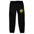 thumbnail image 3 of Matcha Teacup Green Is The New Black Men's Black Jogger Pants-Medium, 3 of 5