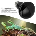 thumbnail image 4 of Bombilla De Lámpara De Calor Para Reptiles E27, Lámpara De Calefacción Cálida, Vidrio Negro Para Serpiente, 4 of 7