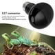 thumbnail image 4 of Bombilla de Lámpara de calor para reptiles E27, Lámpara de Calefacción Multifuncional de Vidrio negra para serpiente, 4 of 7