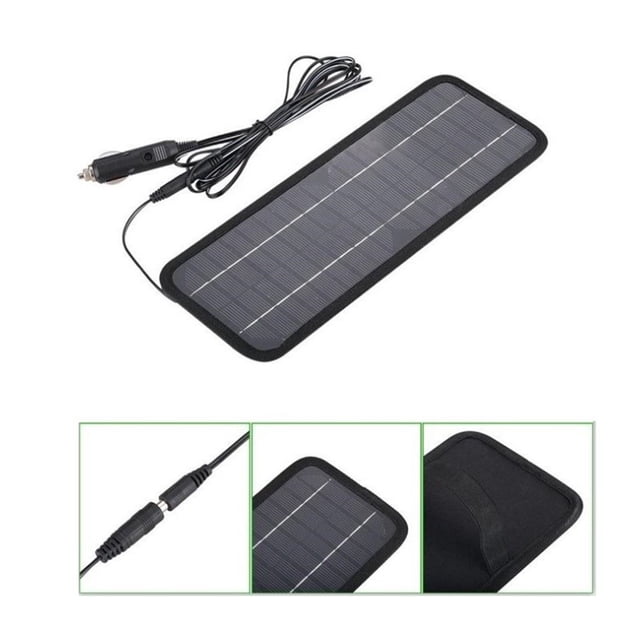 Cargador de batería solar de alta conversión Bling Bling 4,5 W con clip
