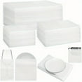 thumbnail image 1 of DEBGFS 100 Pcs PE Cushion Foam Sheets for Packing Dishes  Moving Supplies  Plate Sleeves  Shipping Packaging Padding with High Elasticity and Anti-Scratch Protection, 1 of 5
