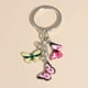 thumbnail image 3 of LLavero de animales voladores esmaltados para mujeres y niñas, accesorios de bolso, joyería hecha a mano, mariposa colorida, lindo, 3 of 4