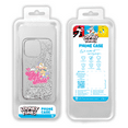 thumbnail image 2 of Mobile phone case with glitter overflow effect for Apple IPHONE 15 Pro Max original and officially Licensed Looney Tunes pattern Lola 004 optimally adapted to the shape of the mobile phone, 2 of 5