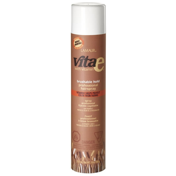 Zotos Beauty Salon Vita E Brushable Hold Hair Spray, 10 oz. (55 VOC