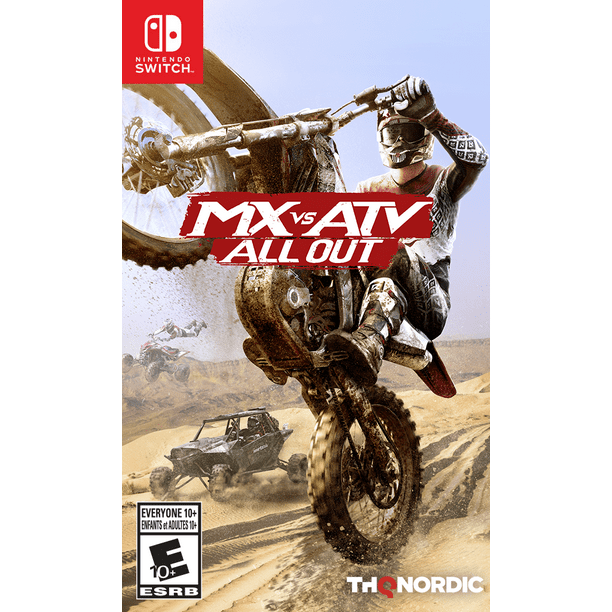 Mx Vs Atv All Out Thq Nordic Nintendo Switch Walmart Com Walmart Com