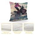 thumbnail image 4 of Orinice Snowmobile Graphic Decorative Cushion Throw Pillow Cover - Winter Aesthetic Decor for Home Sofa, 1PC 12x12in, 4 of 5