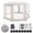 color, variant on golytefs 12x7FT Pop Up Bubble Tent 6-8 Person Clear Sports Tent with Stakes & Storage Bag