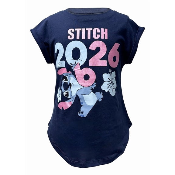 Disney Stitch 626 Youth Fashion Top, XS-L (Girl's)