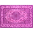 thumbnail image 1 of Ahgly Company Indoor Rectangle Medallion Pink Traditional Area Rugs, 2' x 3', 1 of 4