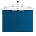 thumbnail image 4 of Modway Maybelle 24" Wall-Mount Bathroom Vanity in Navy White, 4 of 10