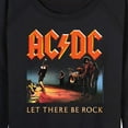 thumbnail image 3 of ACDC - Let There Be Rock - Women's Lightweight French Terry Long Sleeve Shirt, 3 of 5