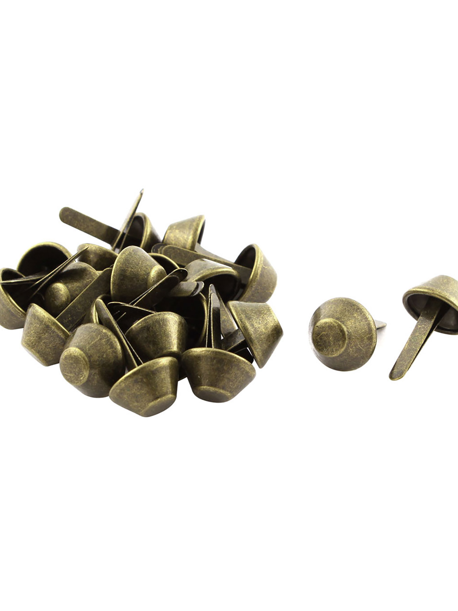 12mm Dia Lamp Shape Jean Clothes Decorative Metal Split Rivets