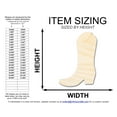 thumbnail image 2 of Unfinished Wood Cowboy Boot Silhouette 30" / 1/4", 2 of 3