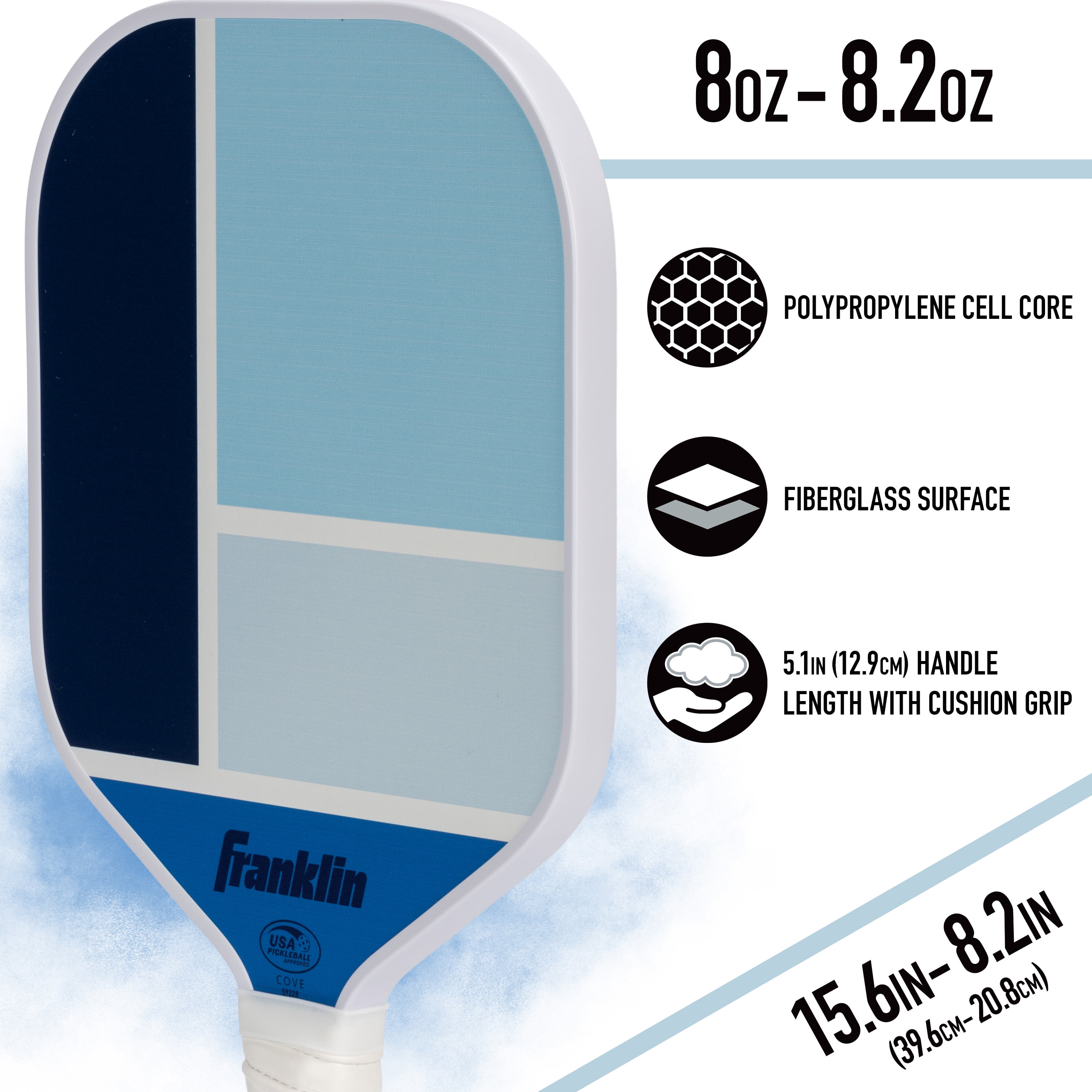 PENN 2個セット Franklin Sports 2-Player Pickleball Paddle Set - (2