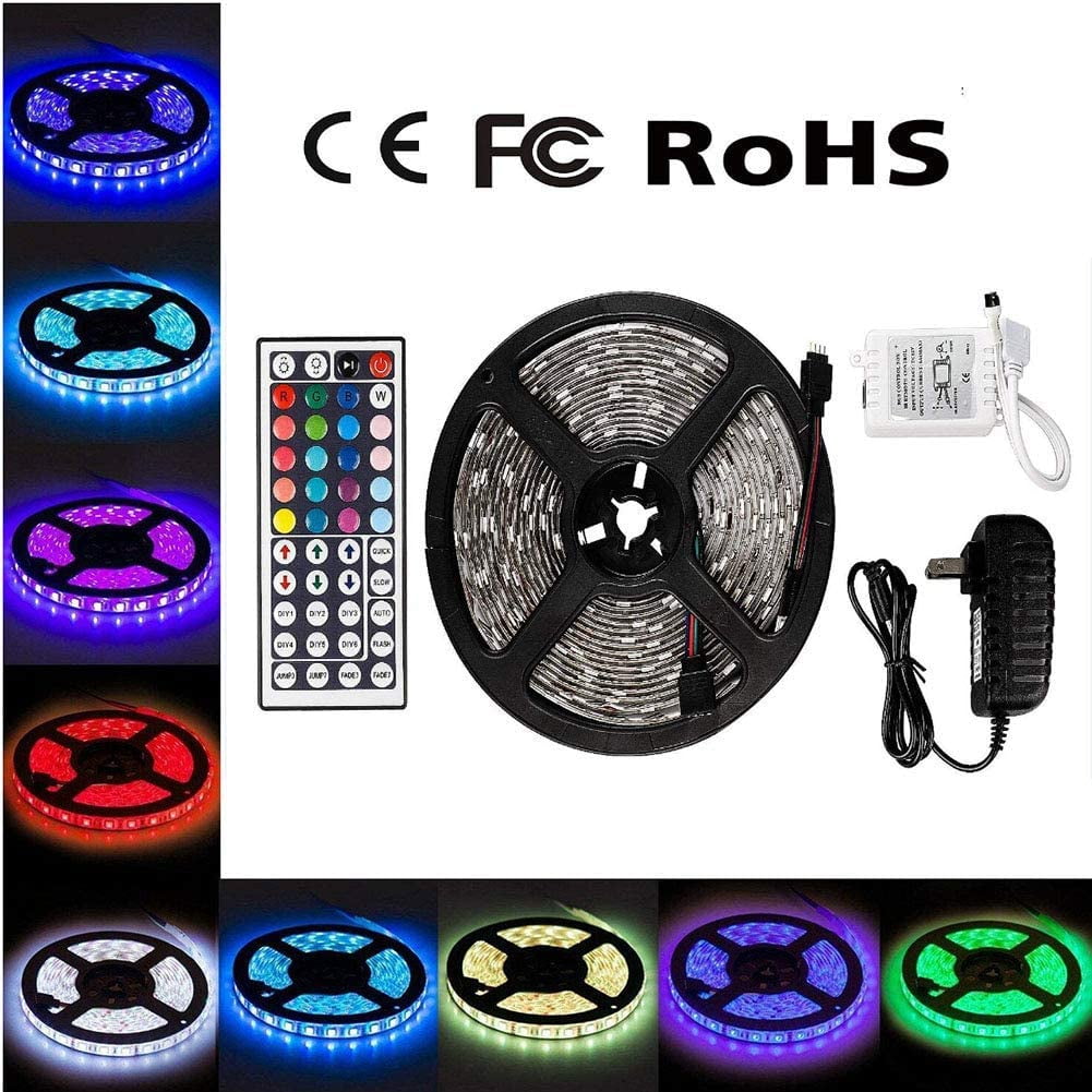 LED Ribbon 5M 5050 RGB SMD Multicolor LED Strip Light Nonwaterproof