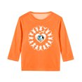 thumbnail image 4 of YUNAFFT T-Shirt Décontracté à Manches 3/4 pour Garçons et Filles, Col Rond, Imprimé Créatif, Style Festif, 4 of 6