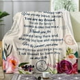 thumbnail image 2 of Sister-in-Law Gifts Blanket 50*60, Sister in Law Gifts for Women - Funny Gifts for Sister in Law - Sister in Law Birthday Gifts Ideas for Sister in Law Throw Blankets, 2 of 6