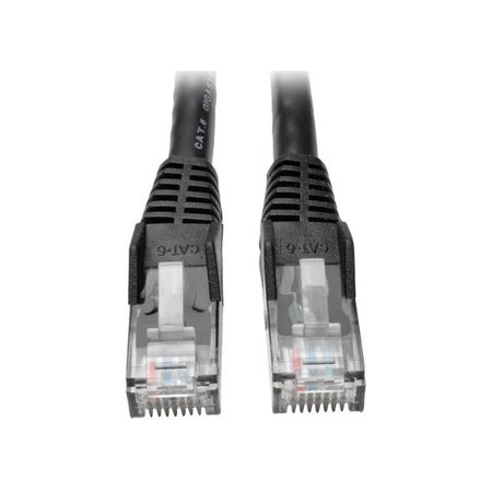 UPC: 0037332204868 | Tripp Lite Cat6 8ft Snagless Unshielded (UTP) Network Patch Cable – Black