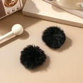 thumbnail image 2 of Miangastore Microphone Furry Windscreen Muff Black 2Pack 1.8x1.8x0.1in, 2 of 8