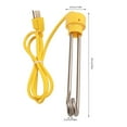 thumbnail image 2 of 1000W Immersion Water Heater, Stainless Steel Portable Mmersion Water Heater For Heating Coffee Tea Drinking, 1.5M Electric Immersion Component Boiler Stroke Barrel Pool Bathtub For Home, 2 of 5
