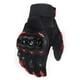 thumbnail image 2 of Guantes de motocicleta con nudillos duros Powersports Racing guantes antideslizantes con dedos completos para deportes al aire libre rojo XL, 2 of 12