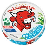 The Laughing Cow Light Spreadable Cheese Wedges, 5.4 oz, Box, Refrigerated