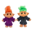 thumbnail image 1 of Paquete de 2 muñecos Troll con pelo de color, figura de acción de chico pequeño, decoración para tarta, regalo de recuerdo , 10cm Gloria pequeños muñecos trolls, 1 of 9
