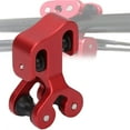 thumbnail image 4 of Lishi Red Aluminum Alloy Archery Cable Slide Bow String Roller, 4 of 9