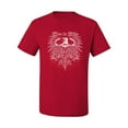 thumbnail image 2 of Wild Bobby, Live To Ride Motto Motorcylce Club Cars and Trucks Men's Graphic T-Shirt, Red, X-Large, 2 of 3