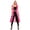 Pink, variant on Trench Coat for Women Sleeveless Wet Look Faux Leather Steampunk Motorcycle Coat Nightclub Party Rave Dance Wear Pink M