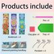 thumbnail image 3 of 3pcs Mandala Forma Especial 5D Diy Art Book Mark For Home Office, 3 of 6