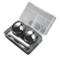 Stones 2-Pack Stainless Steel, Metal Ice Cubes for & , Reusable Chilling Stones for Scotch, Bourbon, - Ideal Gift for Men, Dad