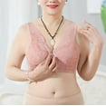 thumbnail image 3 of Eashery Women Bras No Underwire Breathable Women Bra Pink?42, 3 of 5