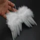 thumbnail image 5 of 1/5/10PCS Angel White Feather Wing Christmas Tree Decor Hanging Ornament High Quality White Wedding Ornament for Christmas Xmas, 5 of 5