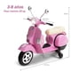 thumbnail image 3 of Costway Vespa Montable 6 V Moto Eléctrica con Ruedines para Niños Recargable Interruptor Adelante Atrás con Música Bocina Rosa, 3 of 10