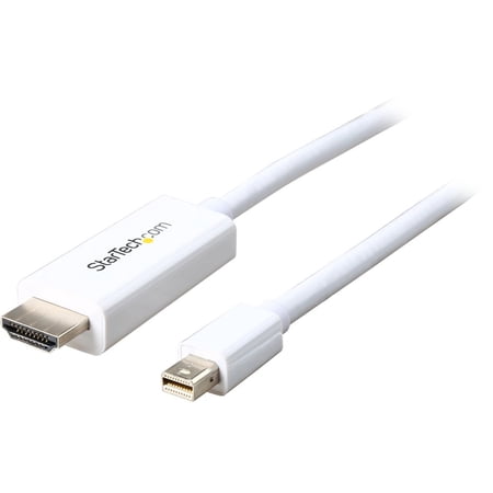 UPC: 0065030861175 | StarTech.com Model MDP2HDMM2MW Mini DisplayPort to HDMI converter cable – 4K Male to Male