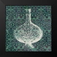 thumbnail image 2 of Burghardt, James 20x20 Black Modern Framed Museum Art Print Titled - Patterned Bottles IV, 2 of 5