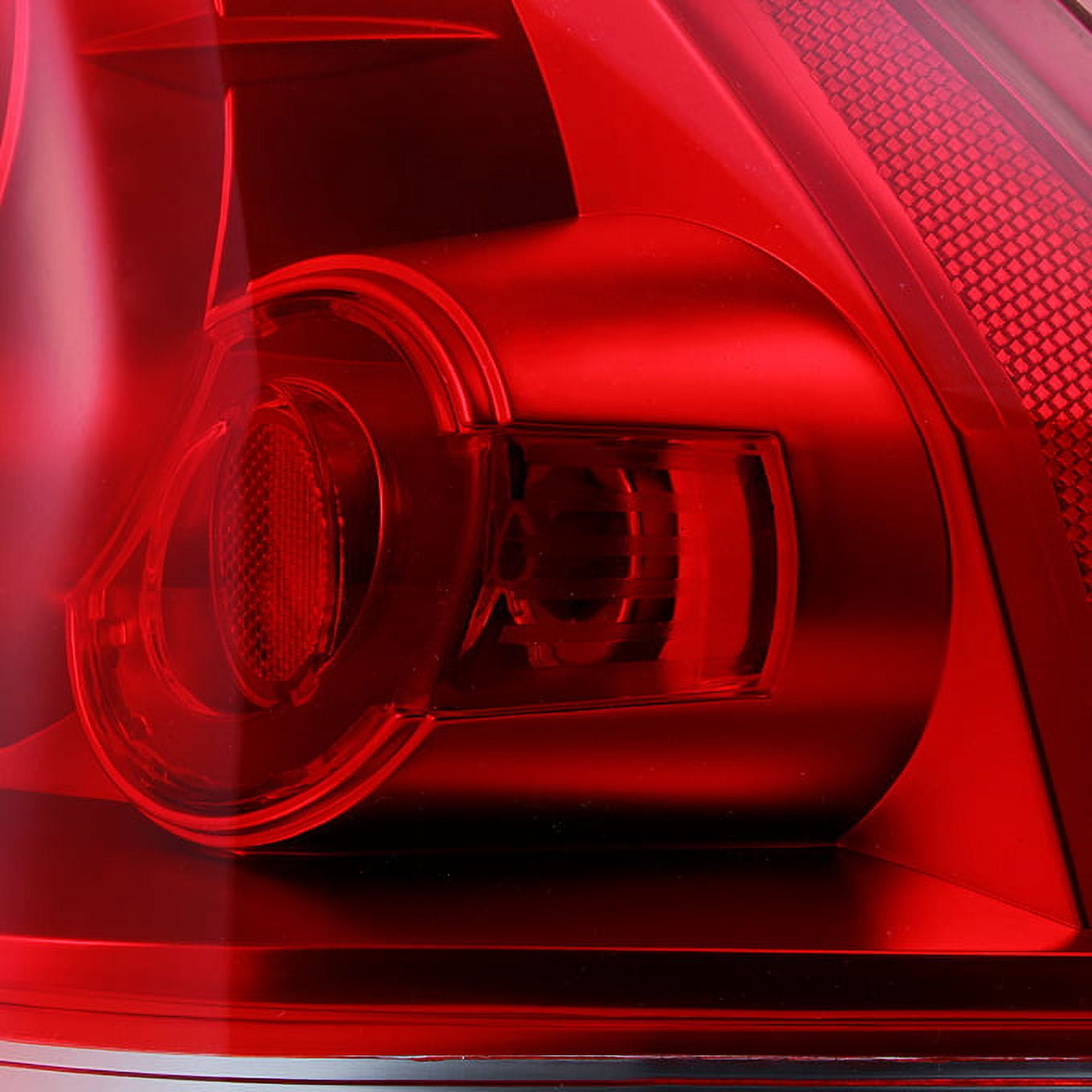AKKON - For Chevy Impala Replacement Red Clear Tail Lights Driver/Passenger Rear Lamps Pair New